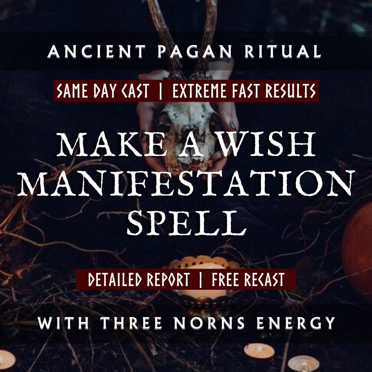 Fast Wish Manifestation Spell With Three Norns