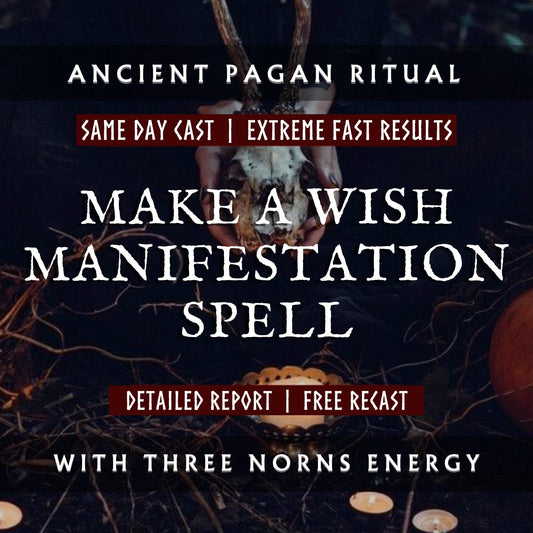 Fast Wish Manifestation Spell With Three Norns