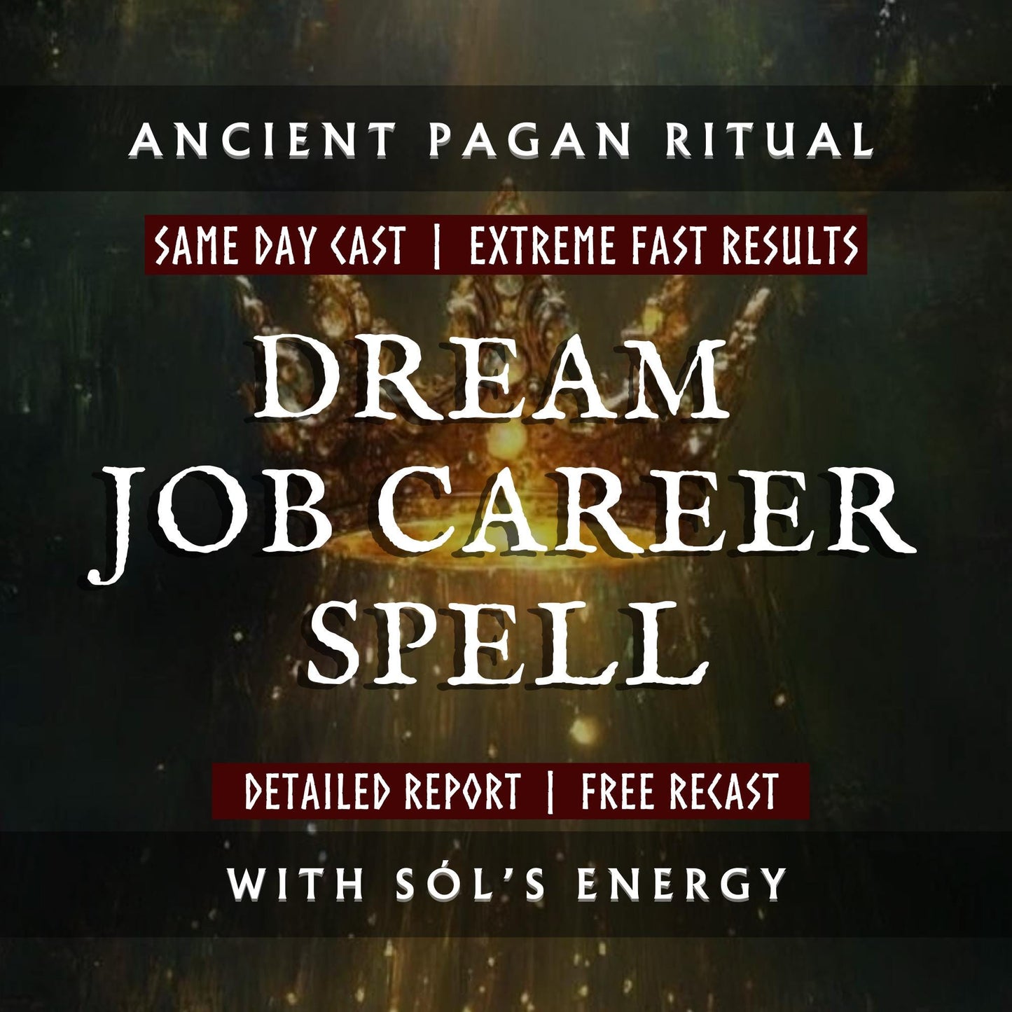 Dream Job Career Spell With Sól