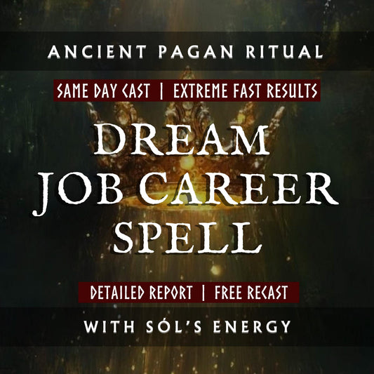 Dream Job Career Spell With Sól