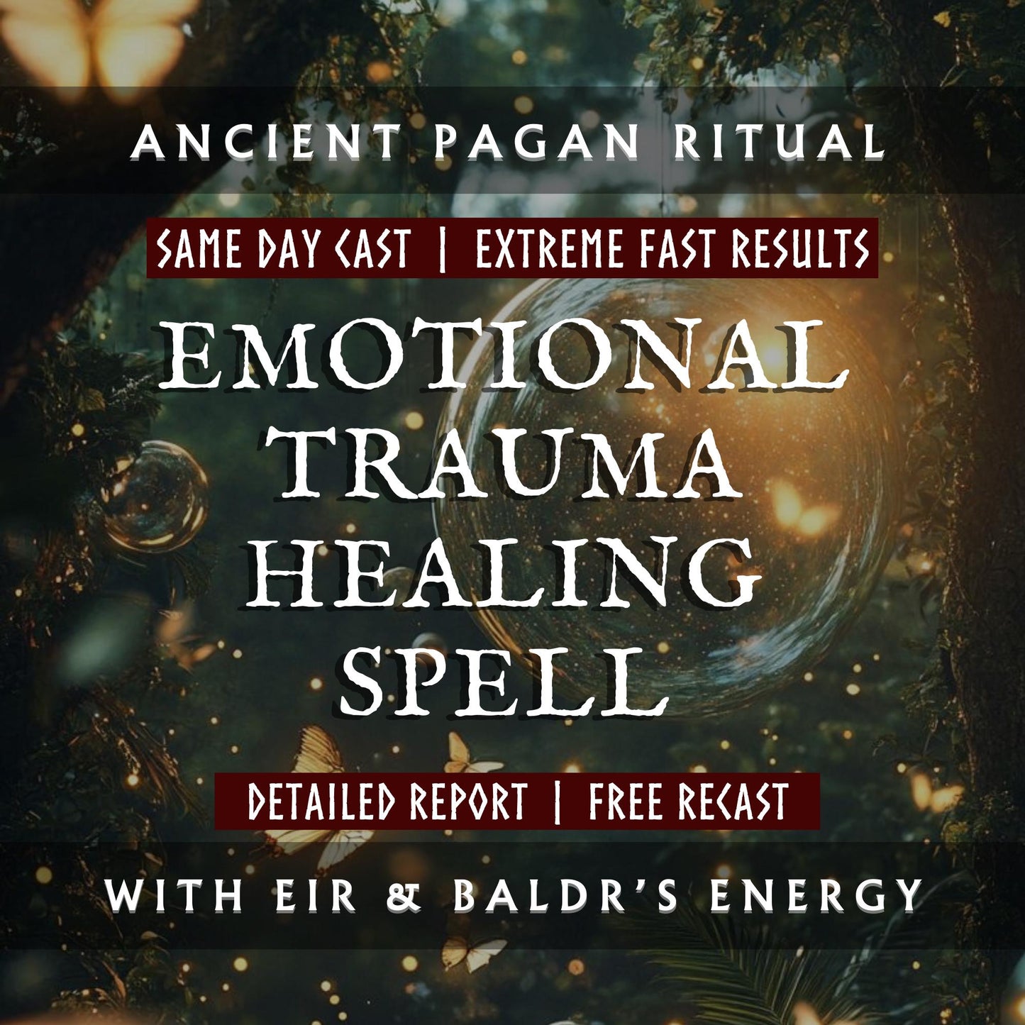 Emotional Trauma Healing Spell With Eir & Baldr
