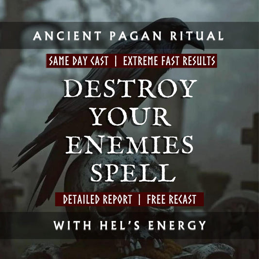 Destroy Your Enemies Spell With Hel