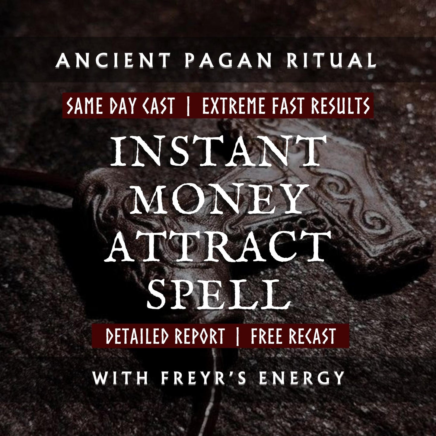 Instant Money Attract Spell With Freyr