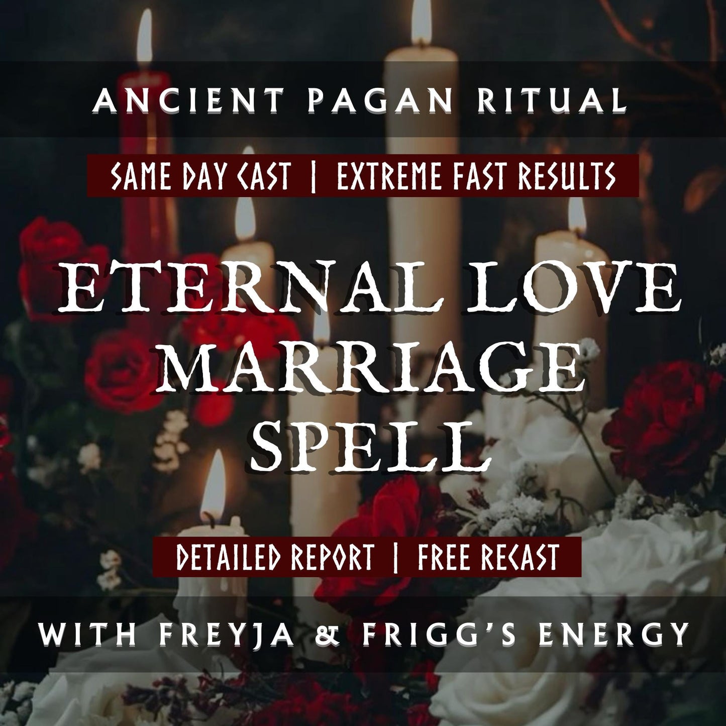 Eternal Love Marriage Spell With Freyja & Frigg